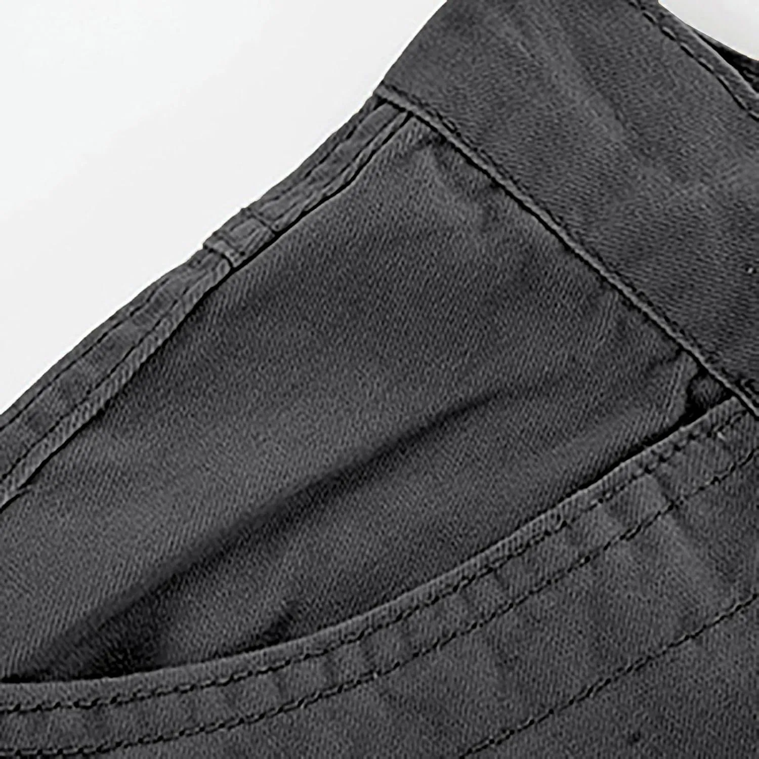 Work Pants for Men Big and Tall Casual Fleece Loose Open Bottom Athletic Pants Straight Leg Outdoor Hiking Pants